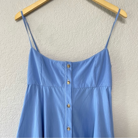 Ciao Lucia Marine Poplin Deia Dress in Blue Size M - Picture 4 of 9